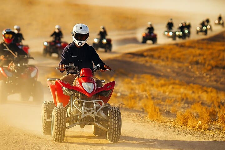 Agafay Desert Quad Biking and Camel Ride with Dinner & Traditional Show