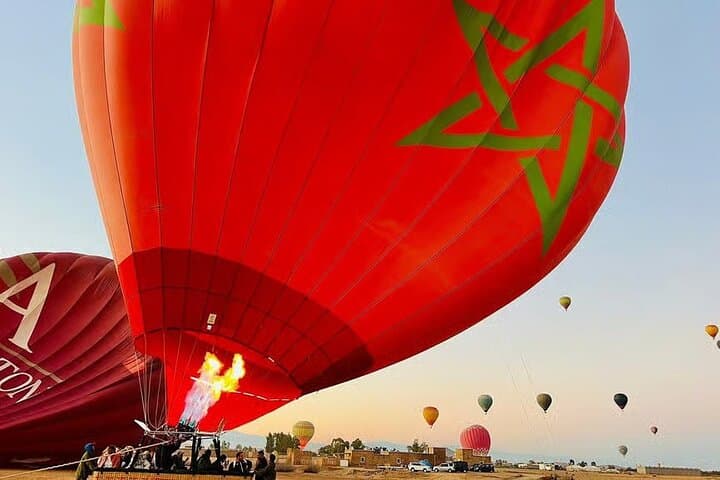 Marrakech Sunrise Hot Air Balloon Ride with Berber Breakfast photo 4