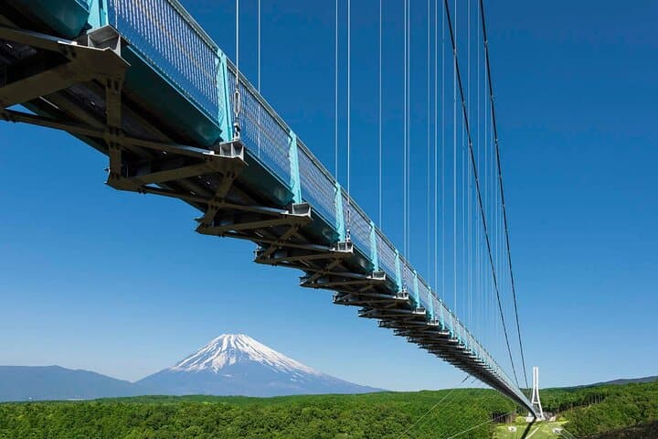 Mishima Skywalk: Walk Japan’s Longest Suspension Bridge with Mt Fuji Views