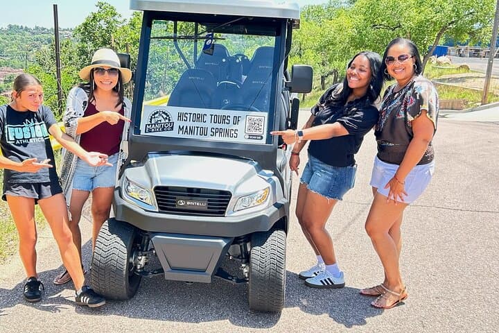 E-Golf Cart Tour of Manitou Springs: Historic Sights, Mineral Springs & Garden of the Gods photo 2