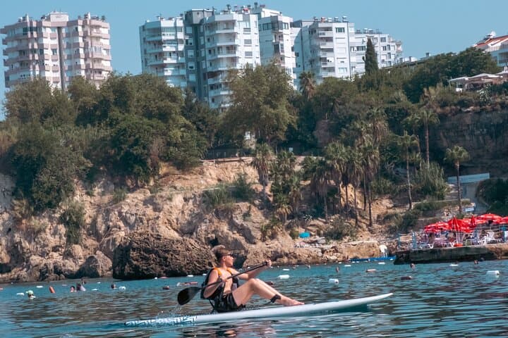 Antalya Mediterranean SUP Surfing: Guided Coastal Stand-Up Paddle Tour photo 5