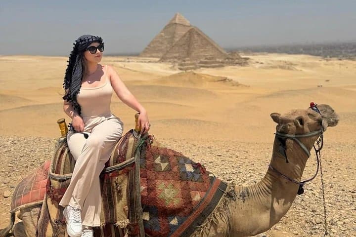 Giza Pyramids ATV, Camel Ride & Nile Dinner Cruise — Full-Day Private Tour photo 2