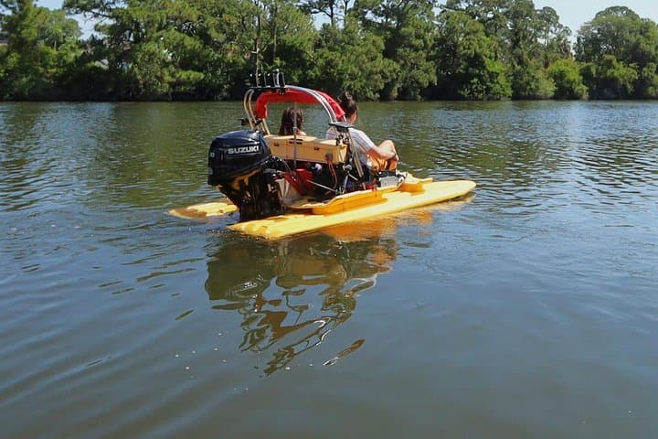 Pilot a CraigCat on the Indian River: Merritt Island Power Catamaran Rental photo 4