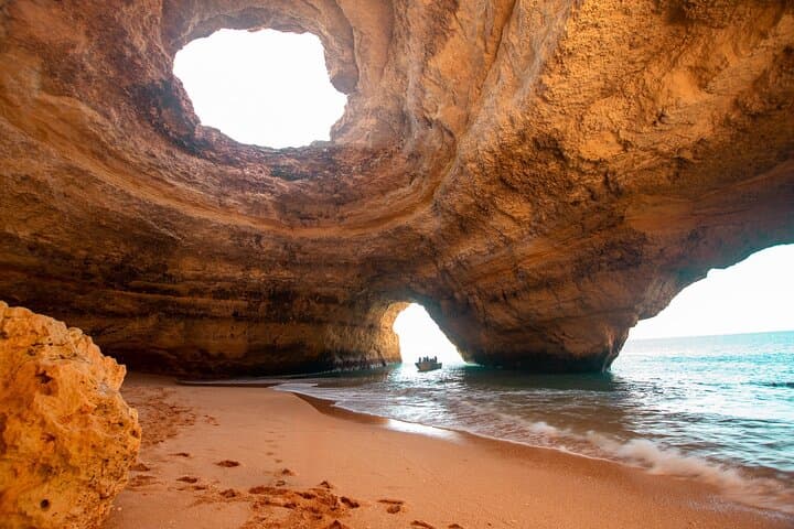 Portimão to Benagil: Small-Group Semi-Rigid Cave Boat Tour
