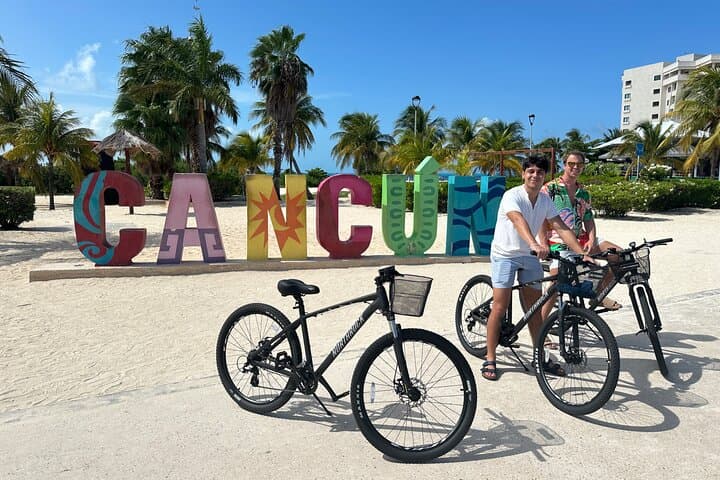 Ride the Hotel Zone: Cancun Scenic Bike Tour Along Nichupté Lagoon and Caribbean Views photo 4