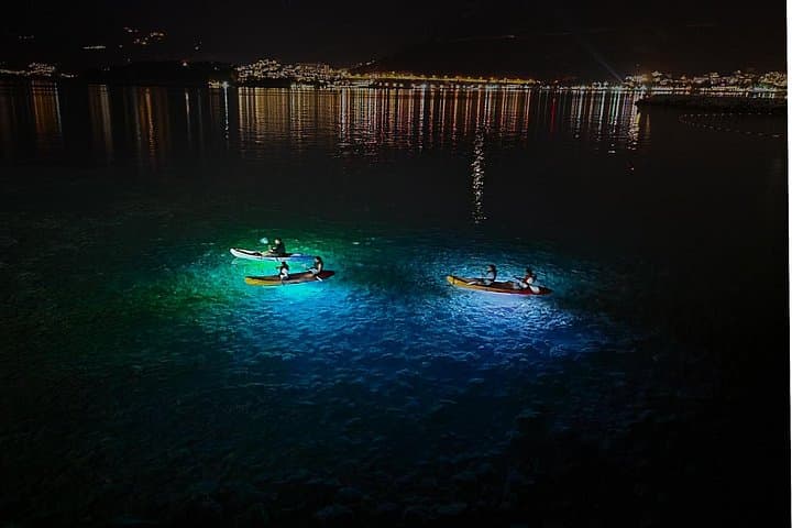 Budva Night Lights Kayak Tour — LED Kayak Adventure from Slovenska Beach photo 1