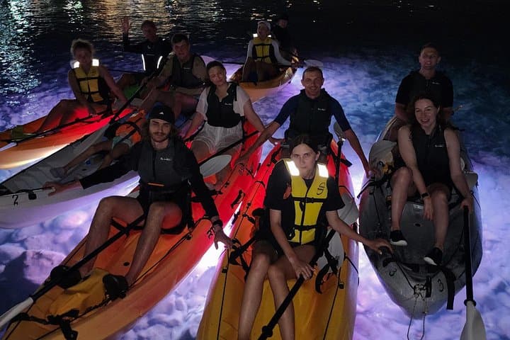 Budva Night Lights Kayak Tour — LED Kayak Adventure from Slovenska Beach photo 2
