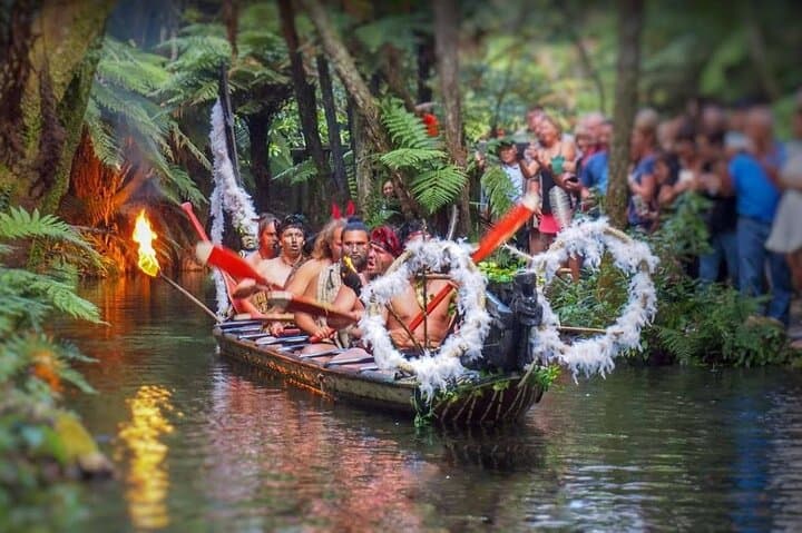Rotorua Day Trip: Mitai Māori Village Night & Polynesian Spa from Auckland photo 1