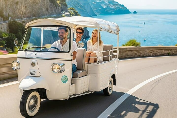 Amalfi Coast Ape Tuk-Tuk Tour from Sorrento & Positano: Private Coastal Drive photo 4