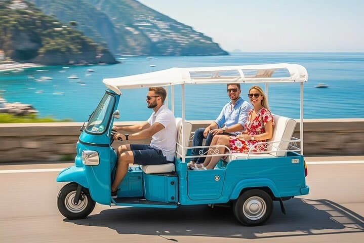 Amalfi Coast Ape Tuk-Tuk Tour from Sorrento & Positano: Private Coastal Drive photo 6