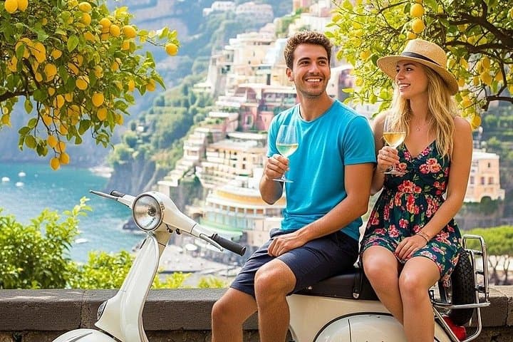 Vintage Vespa along the Amalfi Coast: Private Day Tour from Naples photo 2