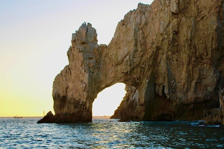Cabo Sunset Cruise to El Arco — Glass-Bottom Boat & Whale-Spotting