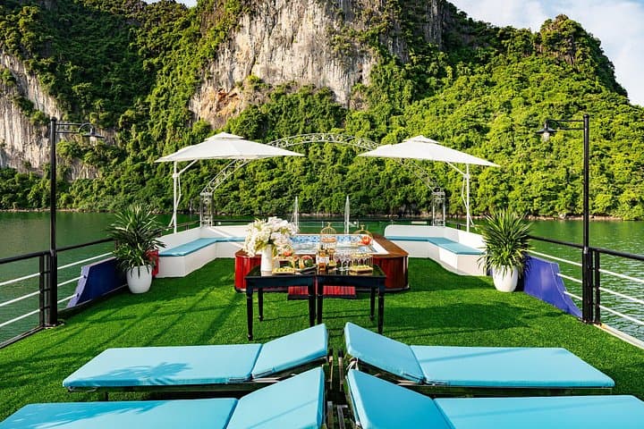 Halong Bay Day Cruise from Hanoi: Sonata Luxury, Kayaking & Titov Island photo 3