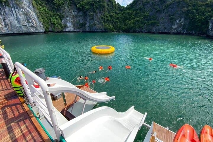 Premium Catamaran Day Cruise: Halong & Lan Ha Bay from Hanoi photo 2