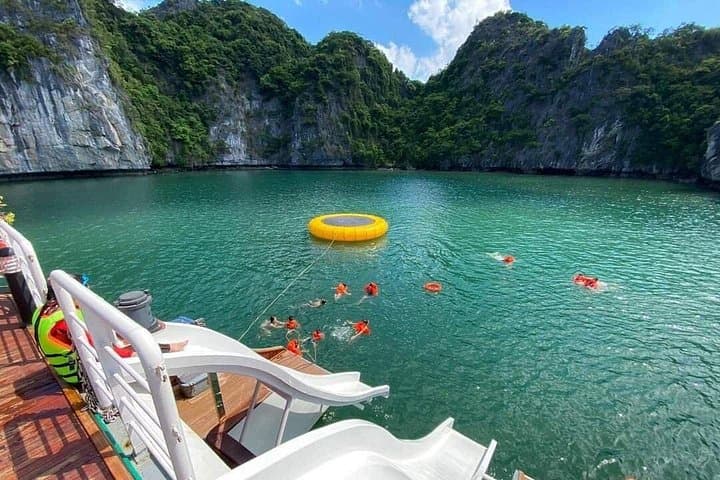 Halong Bay VIP Catamaran Day Cruise to Lan Ha Bay from Hanoi photo 1