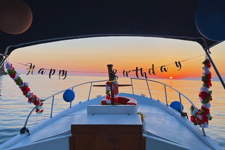 Cilento Sunset Boat Tour from Agropoli: Aperitif, Swim & Snorkel