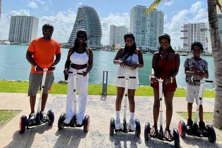 Glide the Cancun Hotel Zone: Family-Friendly 90-Minute Segway Tour