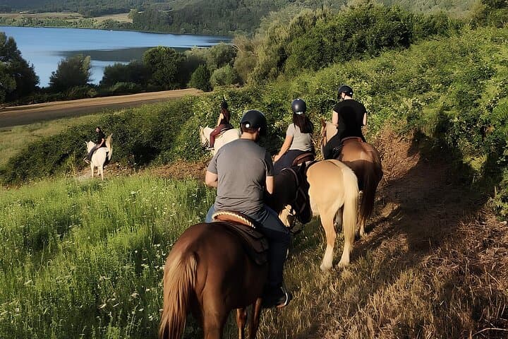Lake Martignano Horseback Ride: Guided Trails Near Rome photo 6