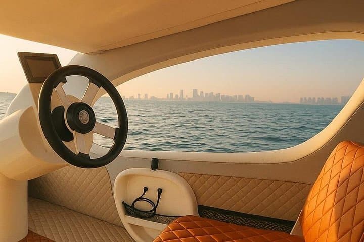 Eco Boat Adventure: Private Solar-Powered Boat Ride in Doha to Safliya Island photo 4