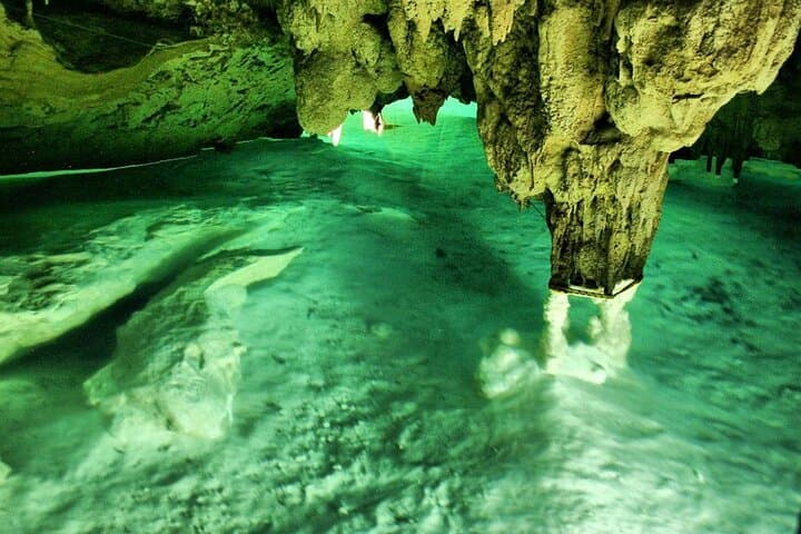Private Cave and Open Cenote Tour with Lunch in Riviera Maya photo 2