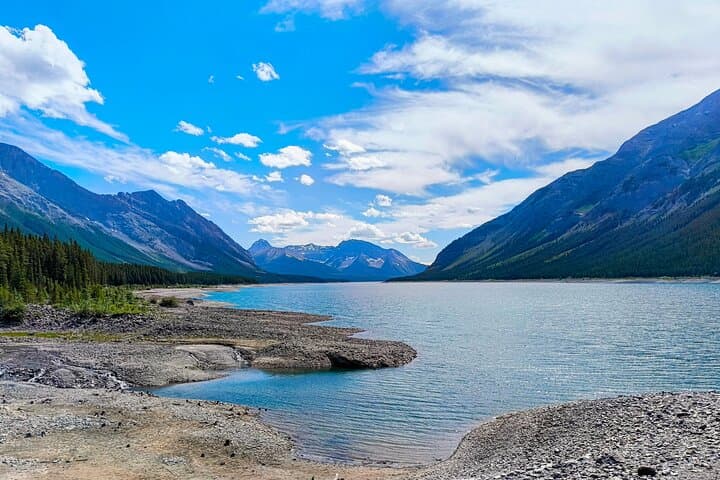 Canmore Evening Sunset Discovery Tour — Grassi Lakes, Three Sisters & Spray Lakes at Dusk