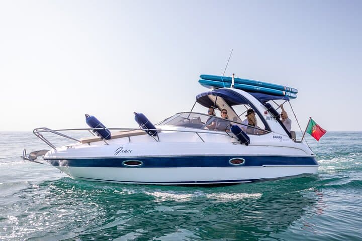 Luxury private boat to Ponta da Piedade with paddleboarding in Lagos photo 3