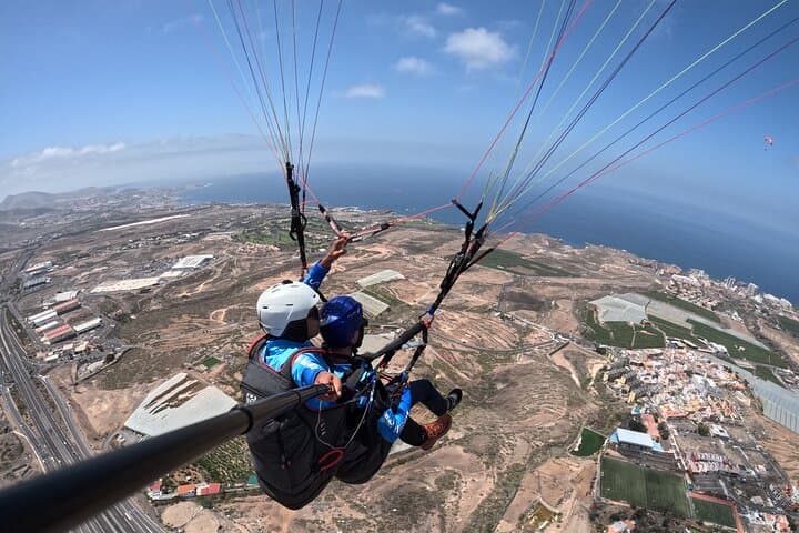 Tenerife South Tandem Paragliding Over Costa Adeje photo 3