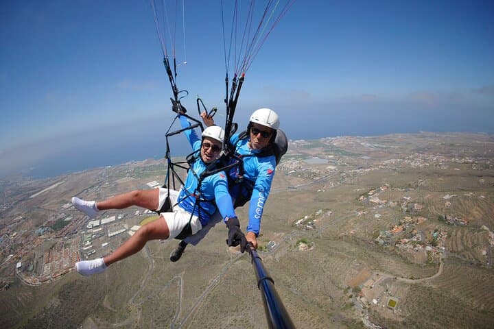 Tenerife South Tandem Paragliding Over Costa Adeje photo 4