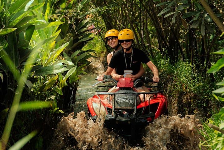Full-Day Ubud ATV Adventure: Tegalalang Terraces & Tirta Empul Purification photo 4