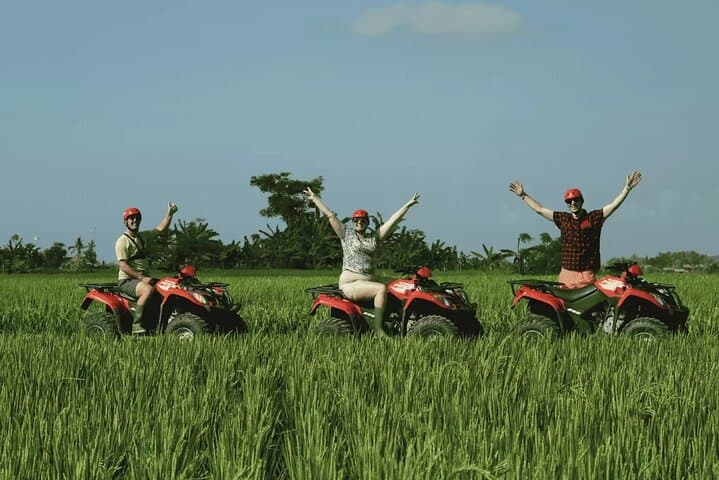 Full-Day Ubud ATV Adventure: Tegalalang Terraces & Tirta Empul Purification photo 5