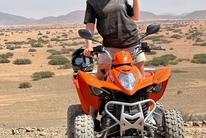Agafay Desert Quad-Bike, Camel Ride & Sunset Dinner Experience photo 6