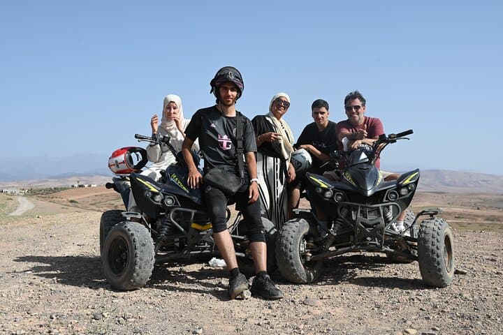 Agafay Desert Sunset Quad Ride, Dinner & Fire Show — Marrakech Evening Adventure photo 4