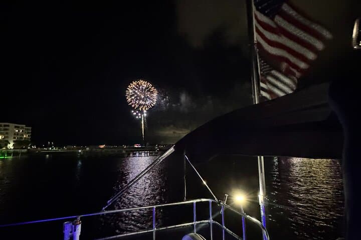 Destin Fireworks Private Boat Cruise: Front-Row Seats on the High Toon photo 3