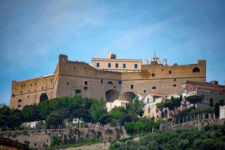 Castel Sant'Elmo Naples: Explore the Star-Shaped Fortress with Bay and Vesuvius Views