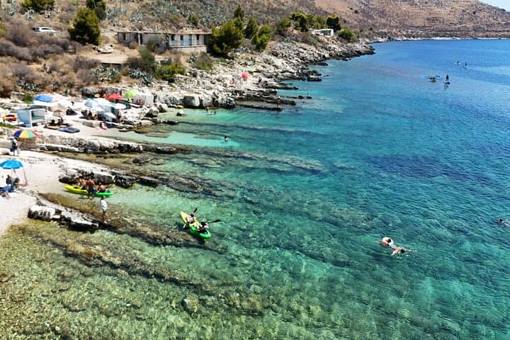 Porto Palermo Bay Kayak & SUP Tour from Himare — Paddle Around Ali Pasha Castle photo 6