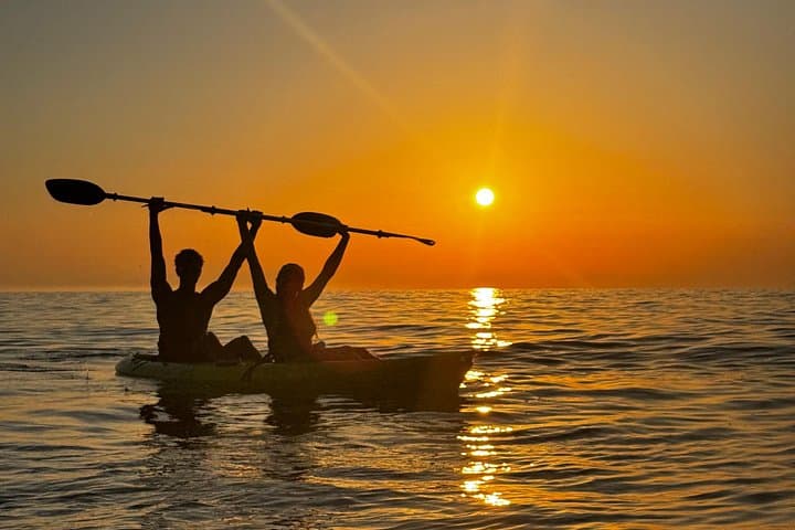 Sunset Kayak and SUP Tour to Lukova Caves & Secret Beaches photo 2