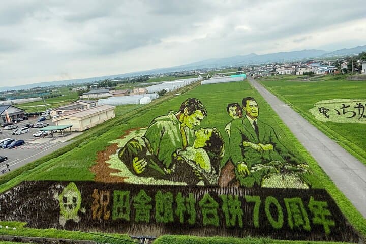 Hirosaki Rice Paddy Art & Apple Picking: Full-Day Private Tour in Aomori photo 2