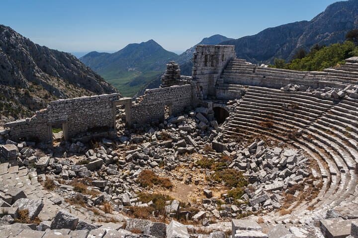 Antalya Day Trip: Termessos Ruins and Upper Düden Falls Private Tour photo 2