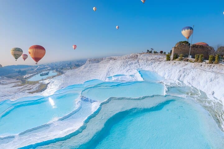 Pamukkale Thermal Pools & Hierapolis: Private Day Tour from Antalya