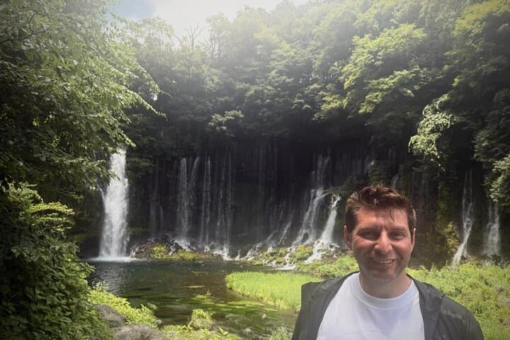Fuji Area Cultural Highlights Day Tour from Shimizu Port — Shiraito Falls, Sengen Taisha & Miho no Matsubara