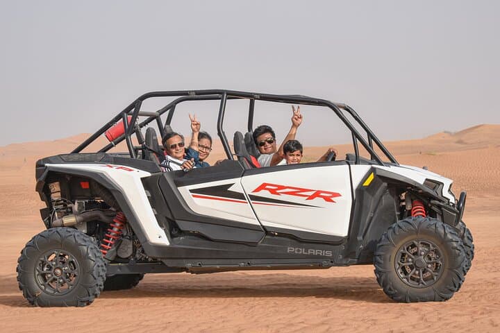 Abu Dhabi Sheikh Zayed Grand Mosque and Dubai Evening Desert Safari Combo Tour photo 4