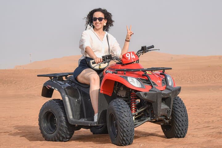 Abu Dhabi Sheikh Zayed Grand Mosque and Dubai Evening Desert Safari Combo Tour photo 3