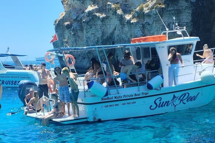Private Boat Charter to Malta’s Blue Lagoon, Comino & Gozo