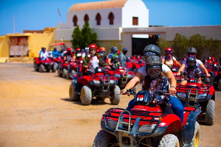 Hurghada Desert Safari: Quad Ride, Spider Car, Buffet Dinner & Traditional Show photo 3