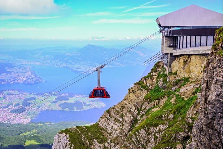 Golden Round Trip to Mount Pilatus: Lucerne Cable Car, Cogwheel Railway & Lake Cruise photo 5
