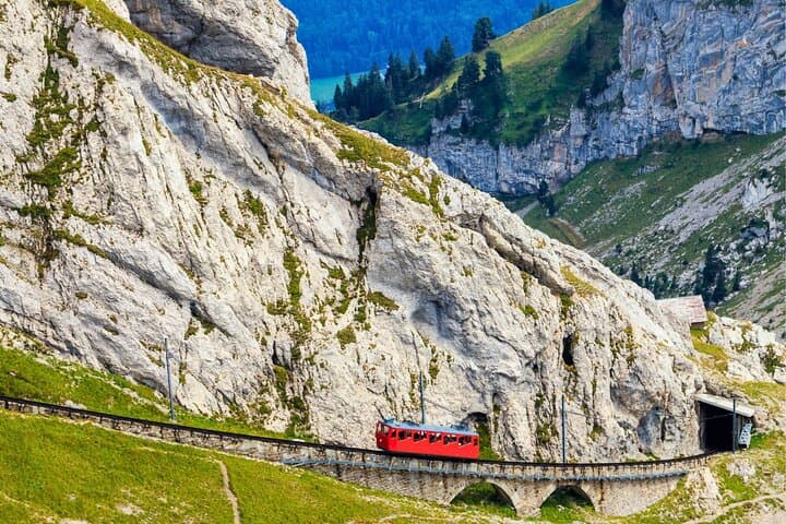 Golden Round Trip to Mount Pilatus: Lucerne Cable Car, Cogwheel Railway & Lake Cruise photo 6