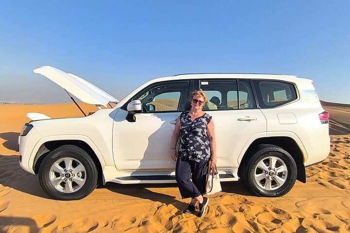 Morning Red Dunes Desert Safari in Lahbab — Quad Bike, Camel Ride & Sandboarding photo 2