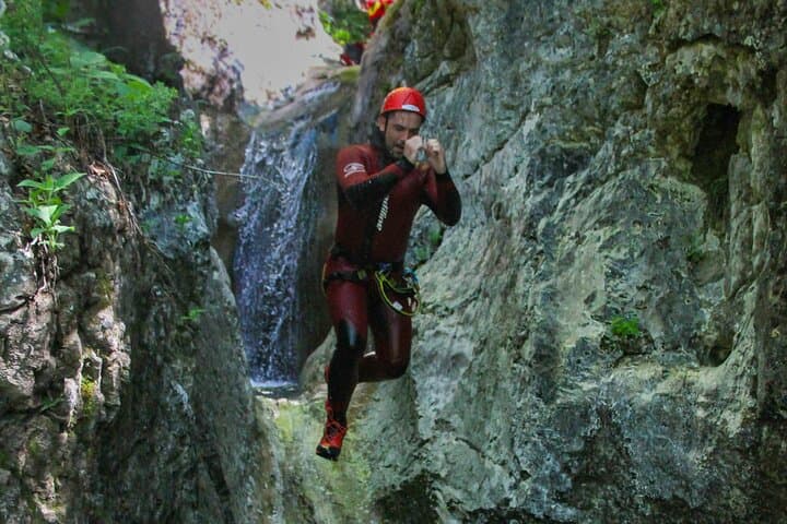 Canyoning in Jereka Canyon: Guided Gorges, Waterfalls & Natural Slides Near Bled photo 2
