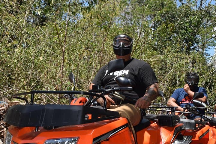 Hacienda del Tequila Costa Maya: Tequila Tour, Gotcha Paintball & Caribbean Beach Finish photo 4