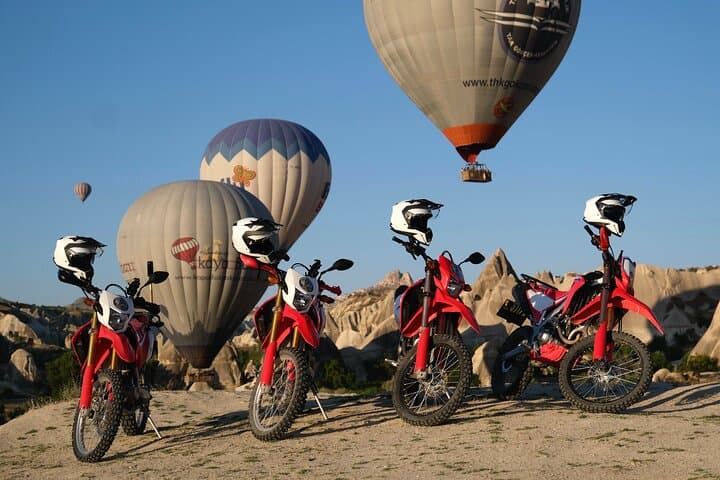 Ride Beneath Balloons: Cappadocia Enduro Motorcycle Tours in Göreme